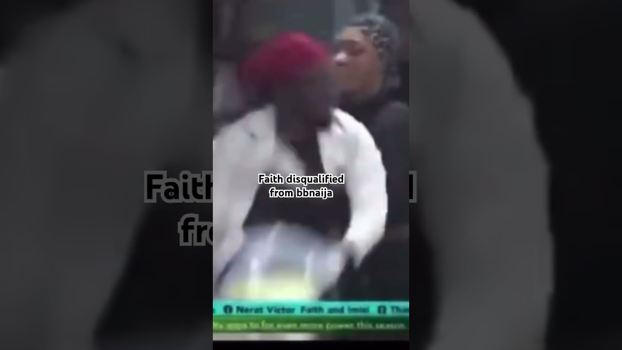 Faith&rsquo;s disqualification #bbnseason10 #bbnaija #davido #davidomusic #fypシ゚viral
