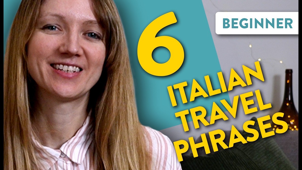6 Italian Phrases to add to Your Travel List