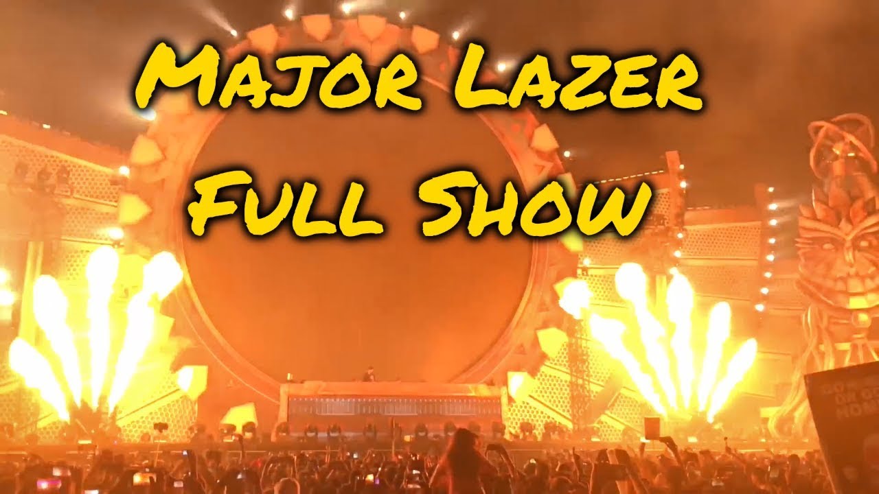 [ FULL SHOW ] Major Lazer LIVE @ EDC Mexico