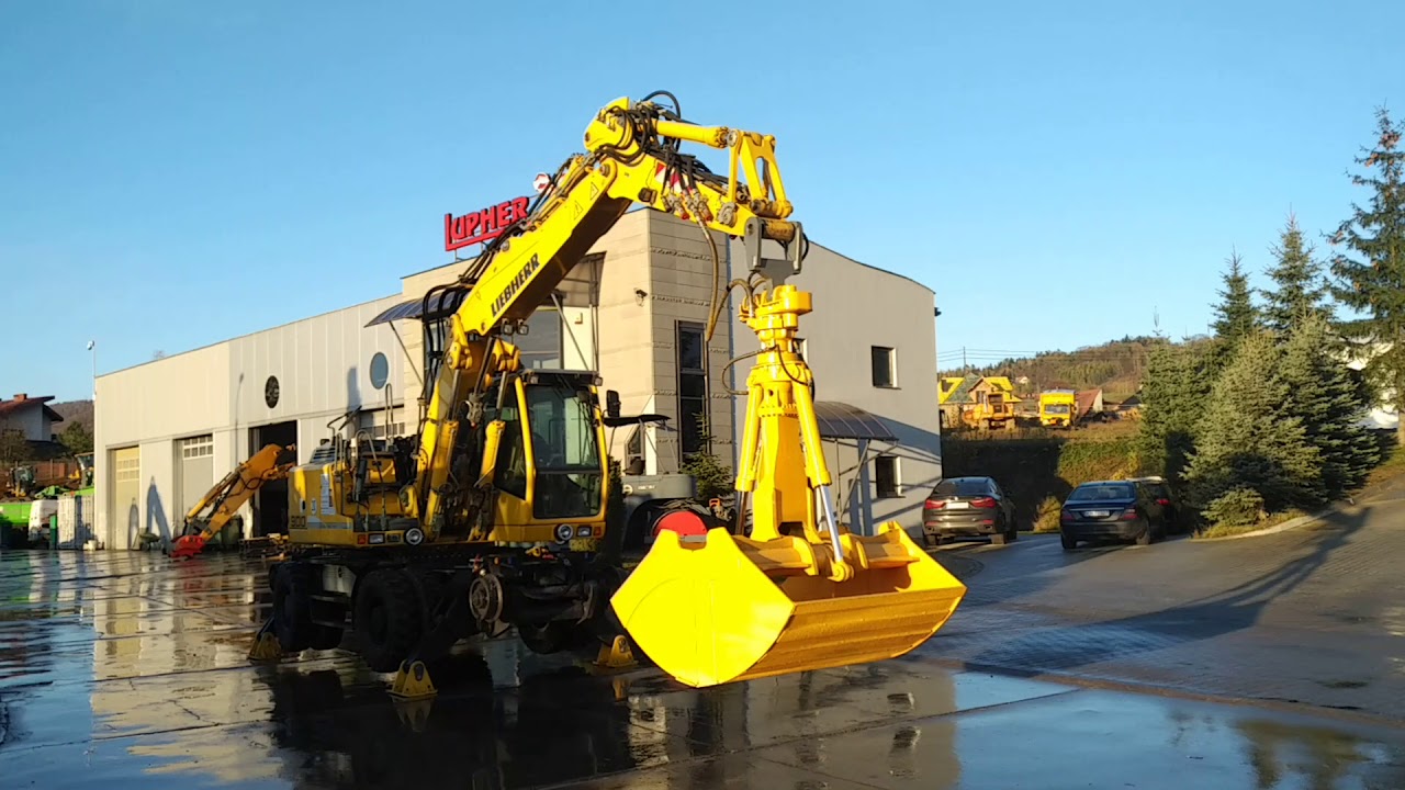 Łyżka chwytakowa Liebherr GM20 / Lupher D13