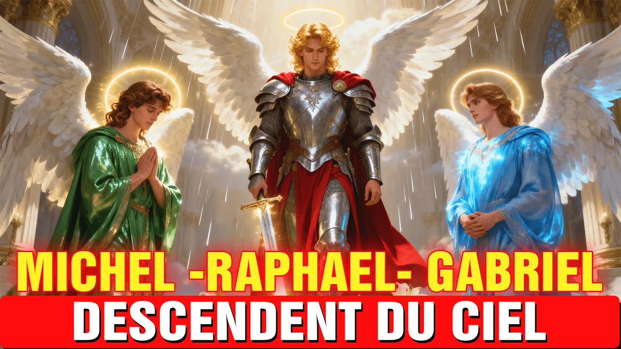 Saint Michel, Saint Gabriel et Saint Raphaël – Descendent du ciel AUJOURD'HUI avec votre MIRACLE!