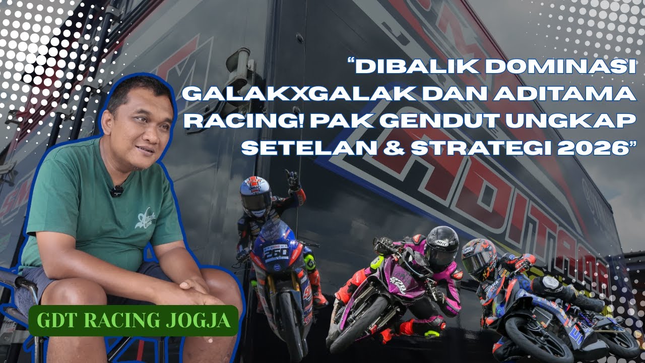 NGASPAL GARAGE TALK : &ldquo;Pak Gendut GDT Racing: Strategi Besar 2026 & Rahasia Juara Syirat Sauqi!&rdquo;