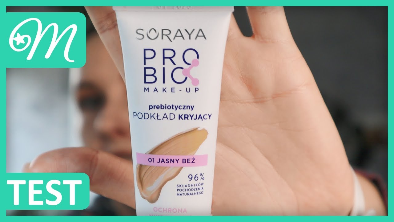 SORAYA PROBIO MAKE-UP PREBIOTYCZNY PODKŁAD KRYJĄCY - TEST