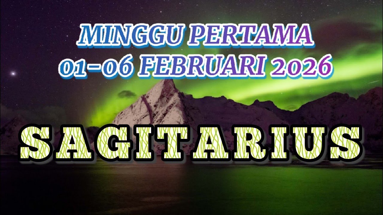 Sagitarius ♐Minggu pertama untukmu... 