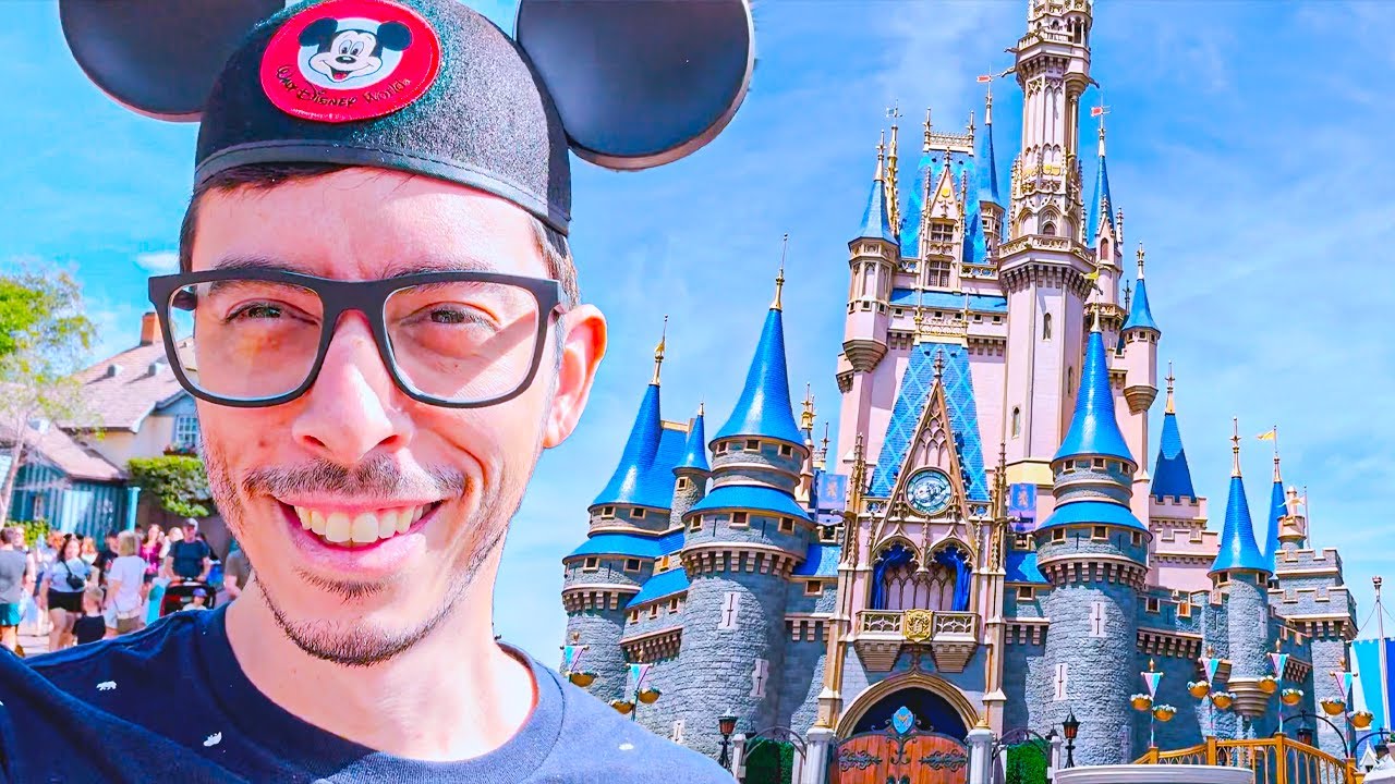 PRIMEIRO DIA NA DISNEY