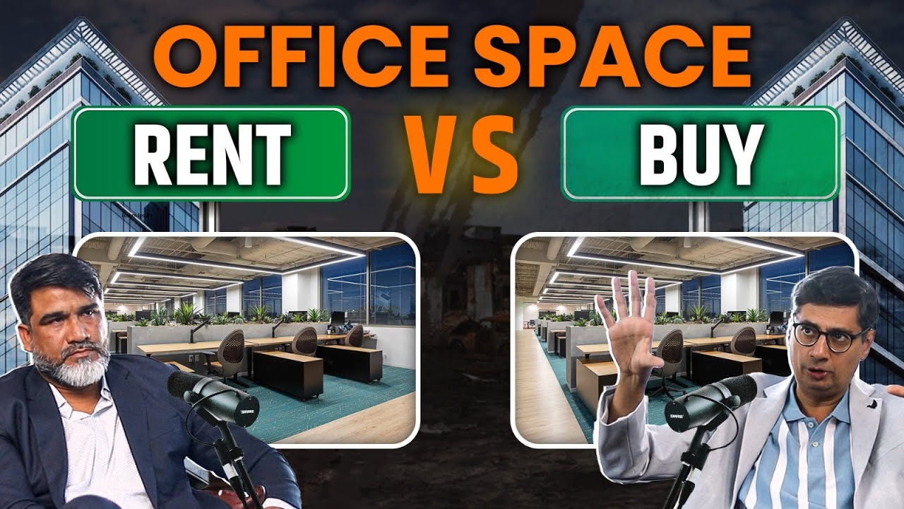 Rent Vs Buy Commercial Property (office space) in India Pune Real Estate Market Podcast Hindi 2025