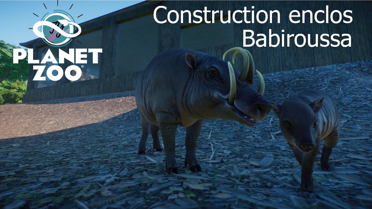 Planet Zoo: Southeast Asia Animal Pack Enclos Babiroussa/ North Sulawesi Babirusa habitat