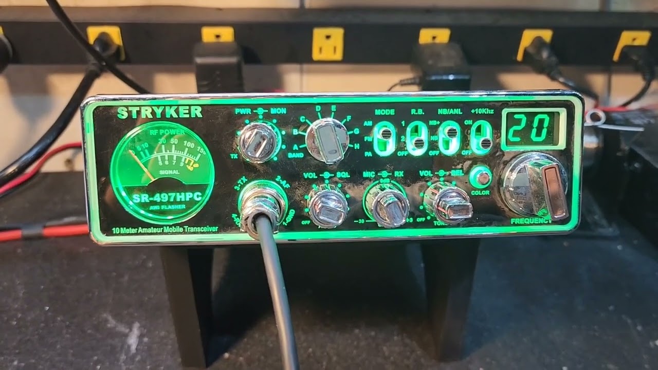 Stryker SR-497HPC before and after tune up report for Michael in AL from truckscbsales.com