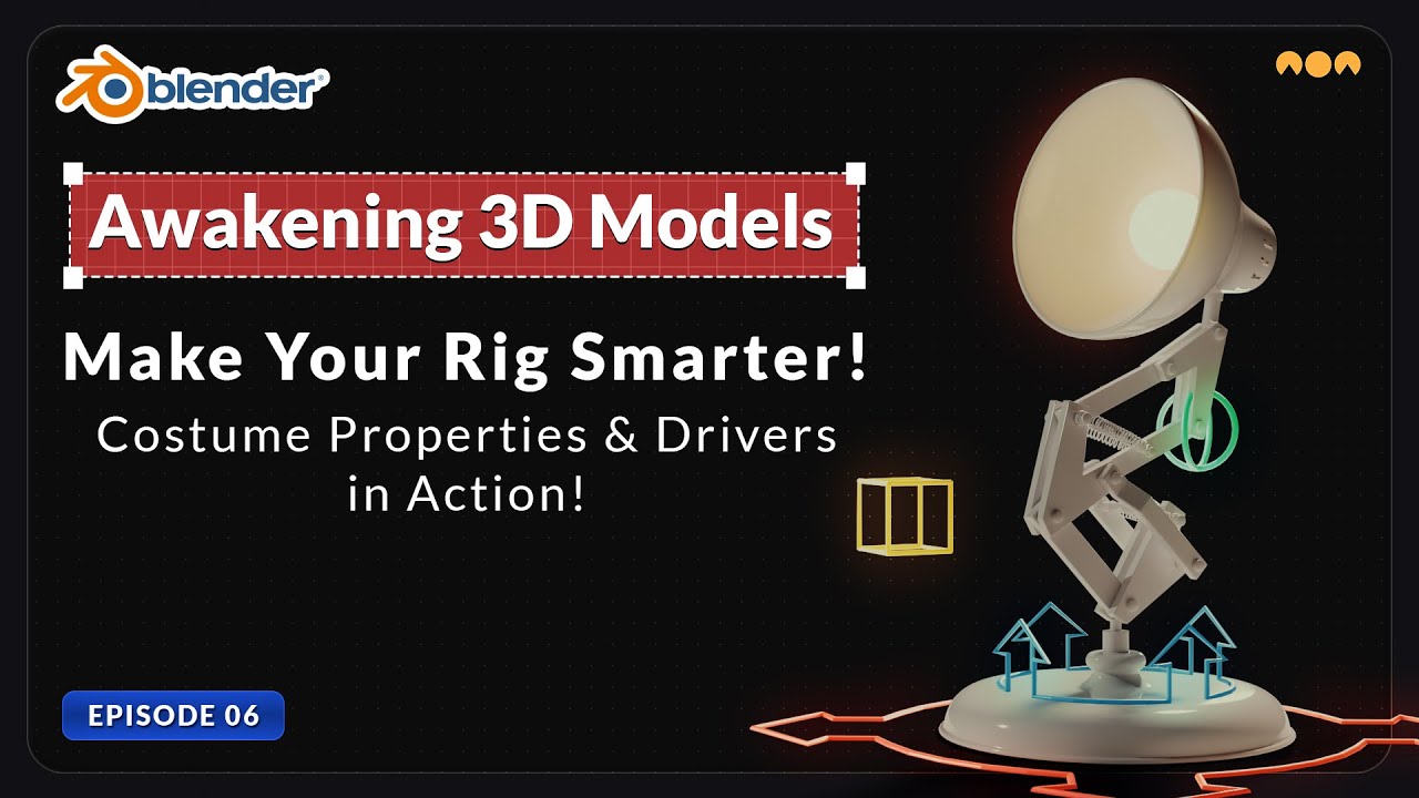 Awakening 3D Models | Ep. 6 - Make Your Rig Smarter! Costume Properties & Drivers in Action!