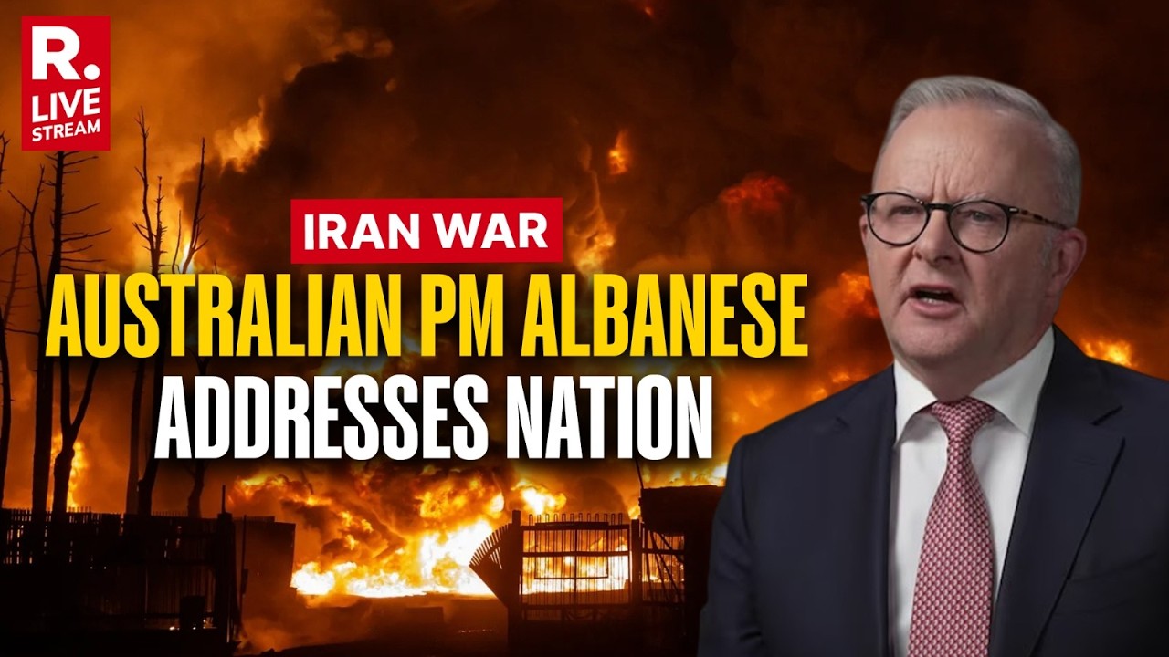 LIVE: Australian PM Anthony Albanese Addresses Nation Over Iran Crisis, Middle East Conflict