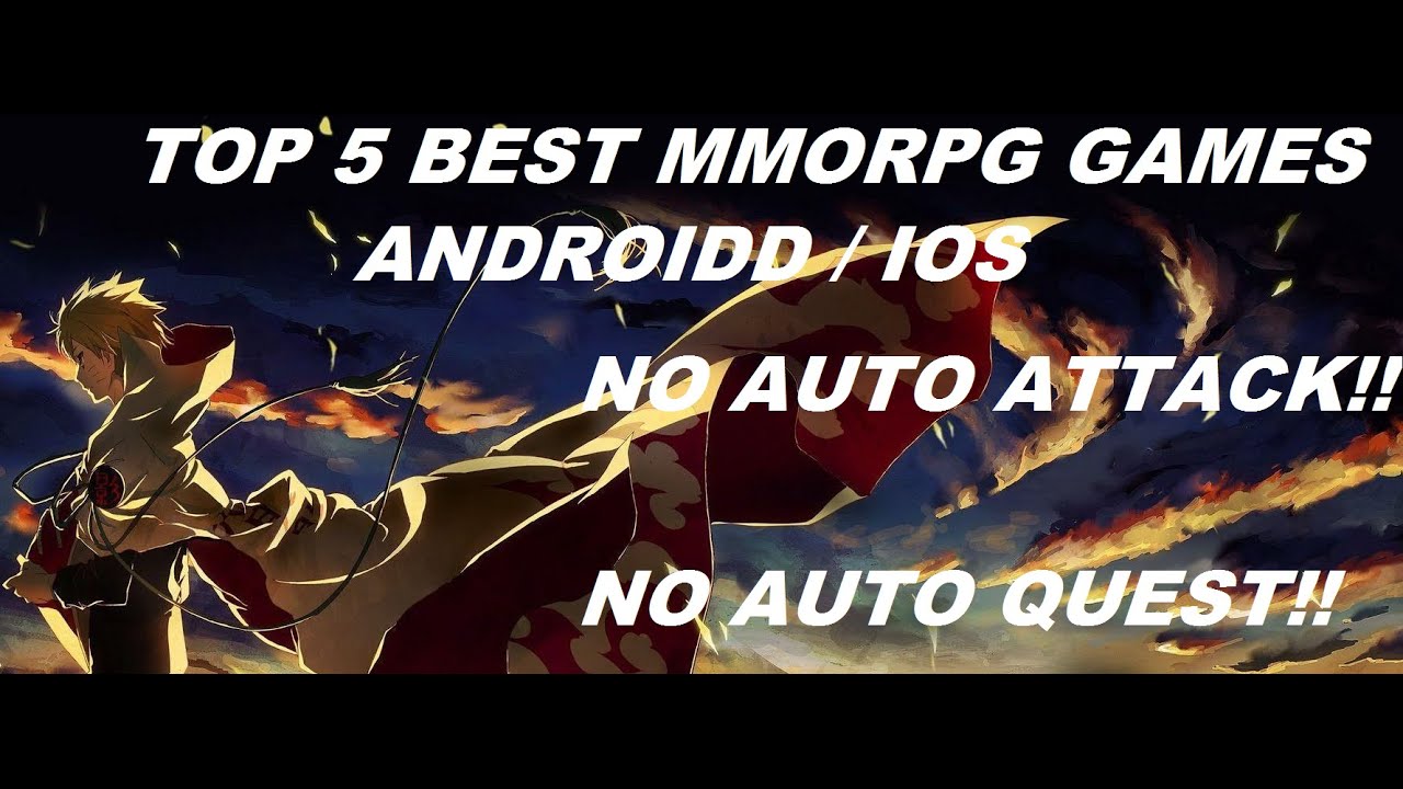 Top 5 Best MMORPG that still have MANY PLAYERS 2020 - NO AUTO ATTACK!