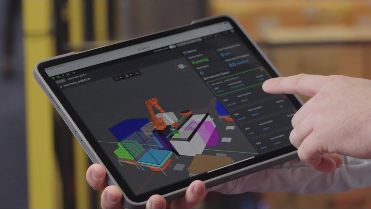 Mujin Showcases Simplified Robotics at Automate with Intuitive Palletizing UI