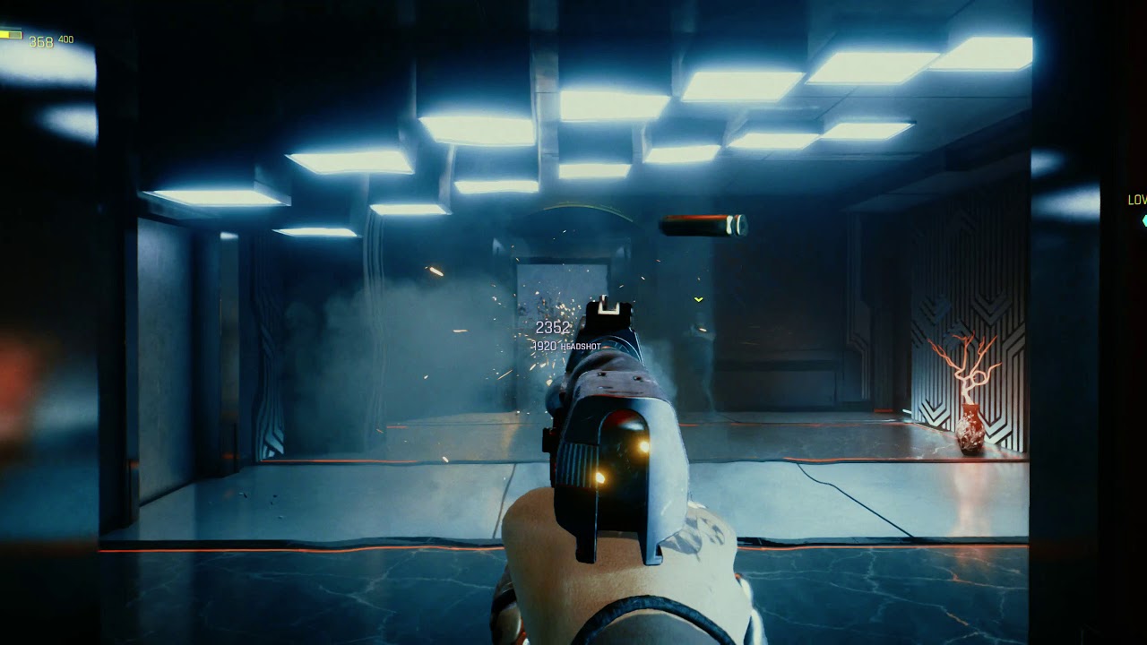 Johnny Silverhand Reloads Gun