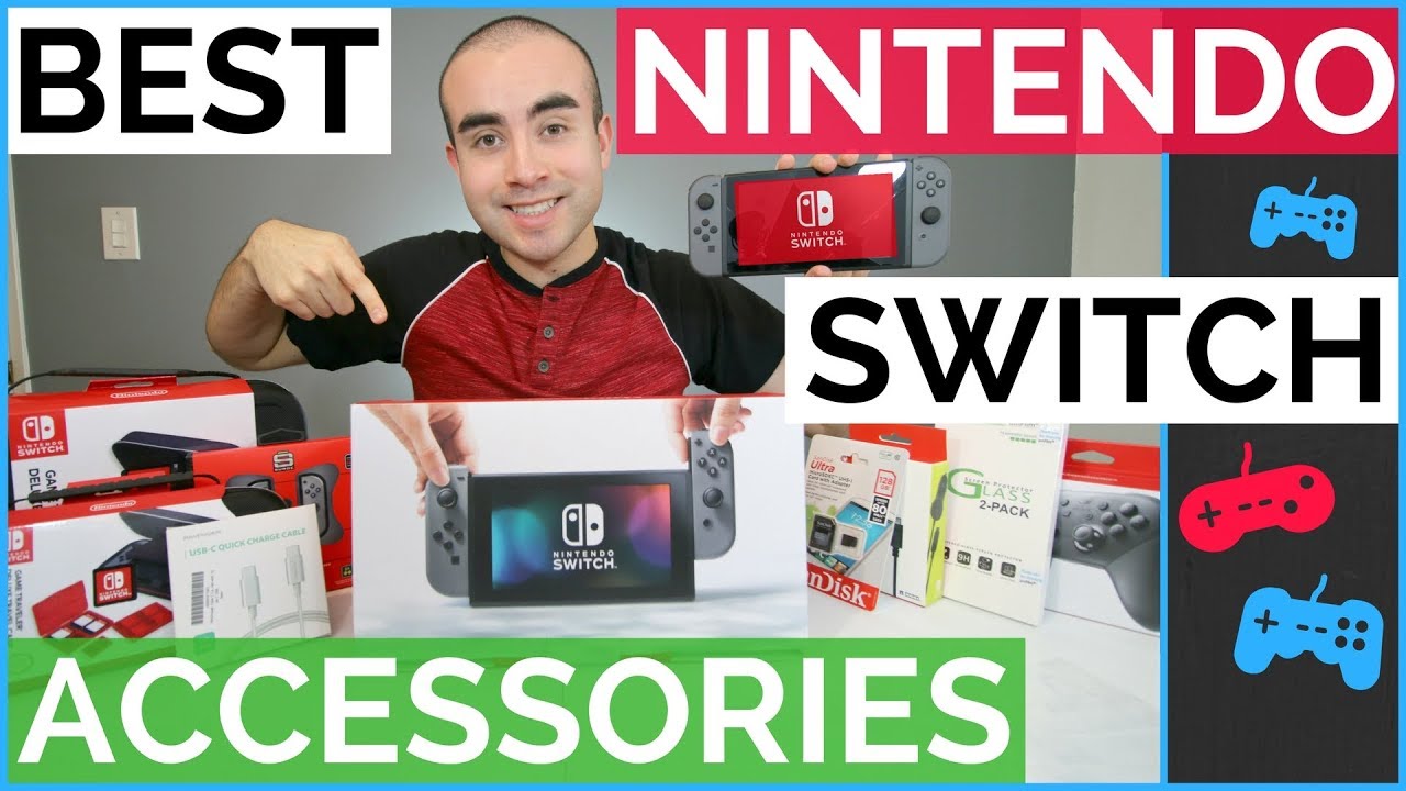 Best Accessories For Nintendo Switch:  7 Must Have Nintendo Switch Accessories