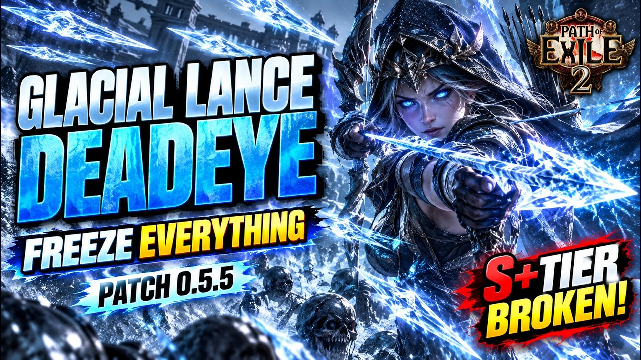 ГАЙД ПО БИЛДУ GLACIAL LANCE DEADEYE | PATH OF EXILE 2 ПАТЧ 0.5.5