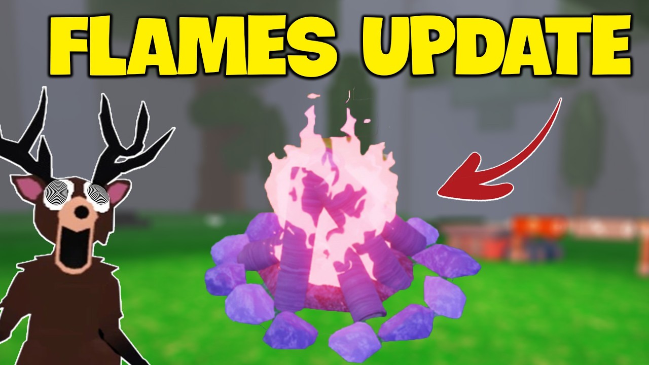 MODIFIER FLAMES UPDATE 🔥 Có Gì? Nhiều Flame Mới + Buff Chỉ Số CỰC MẠNH? 99 Nights in the Forest