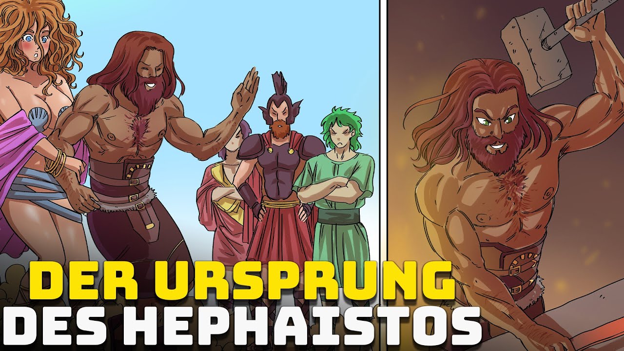 Der Ursprung von Hephaistos: Dem Gott der Schmiedekunst - Animiert Version - Griechische Mythologie