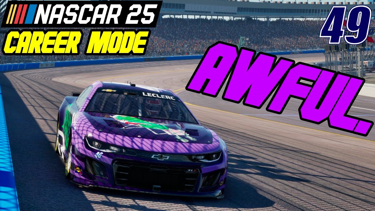 The SADDEST Race Ever | NASCAR 25 Career Mode