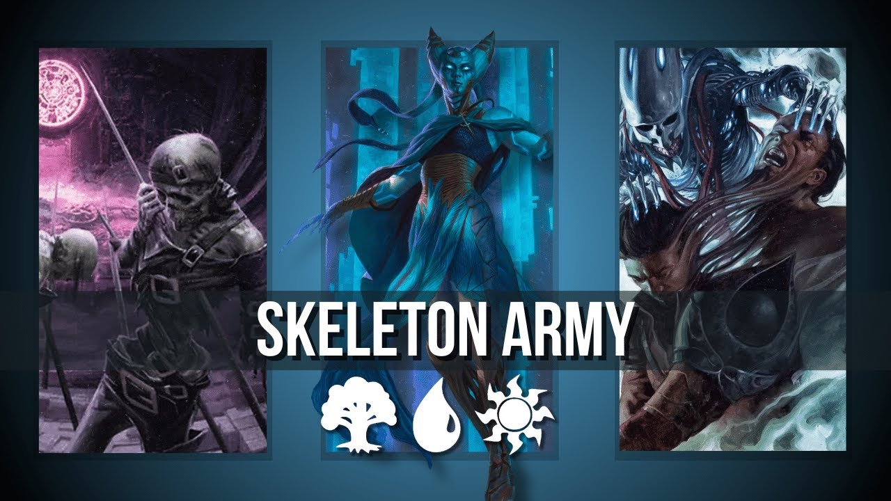 My endless skeleton tokens experiment! | Ranked standard MTG Arena Ixalan