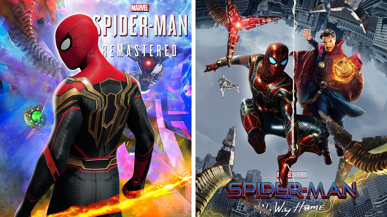 Spider-Man PS5 | Recreating No Way Home Movie Posters (Photo-Mode)