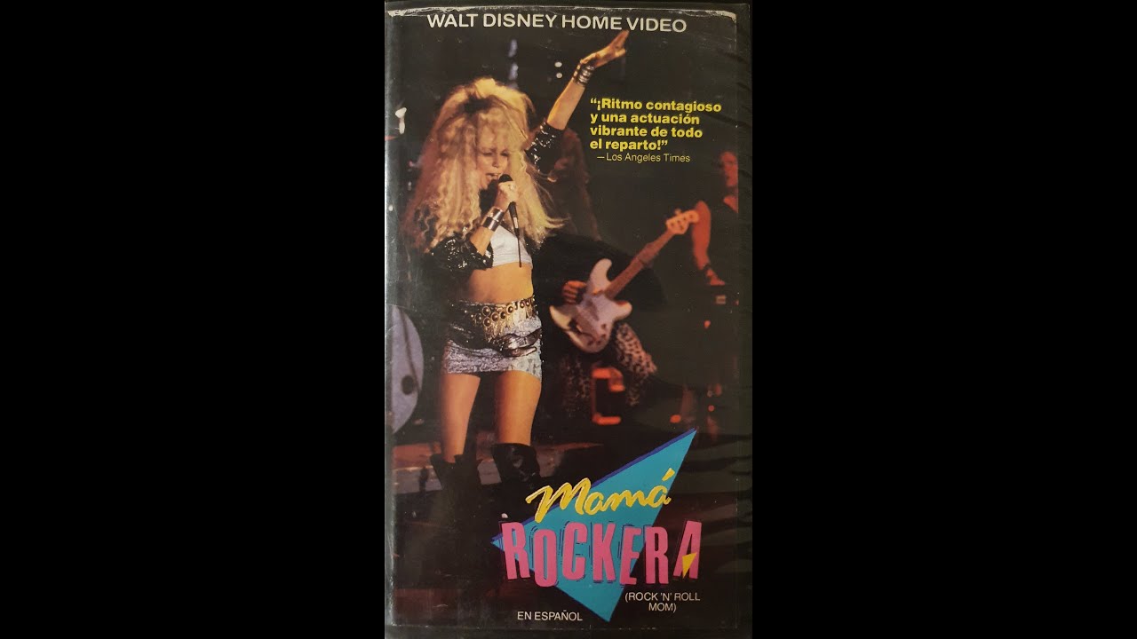 Rock 'n' Roll Mom Mexican VHS Opening (Disney) 1988 60FPS