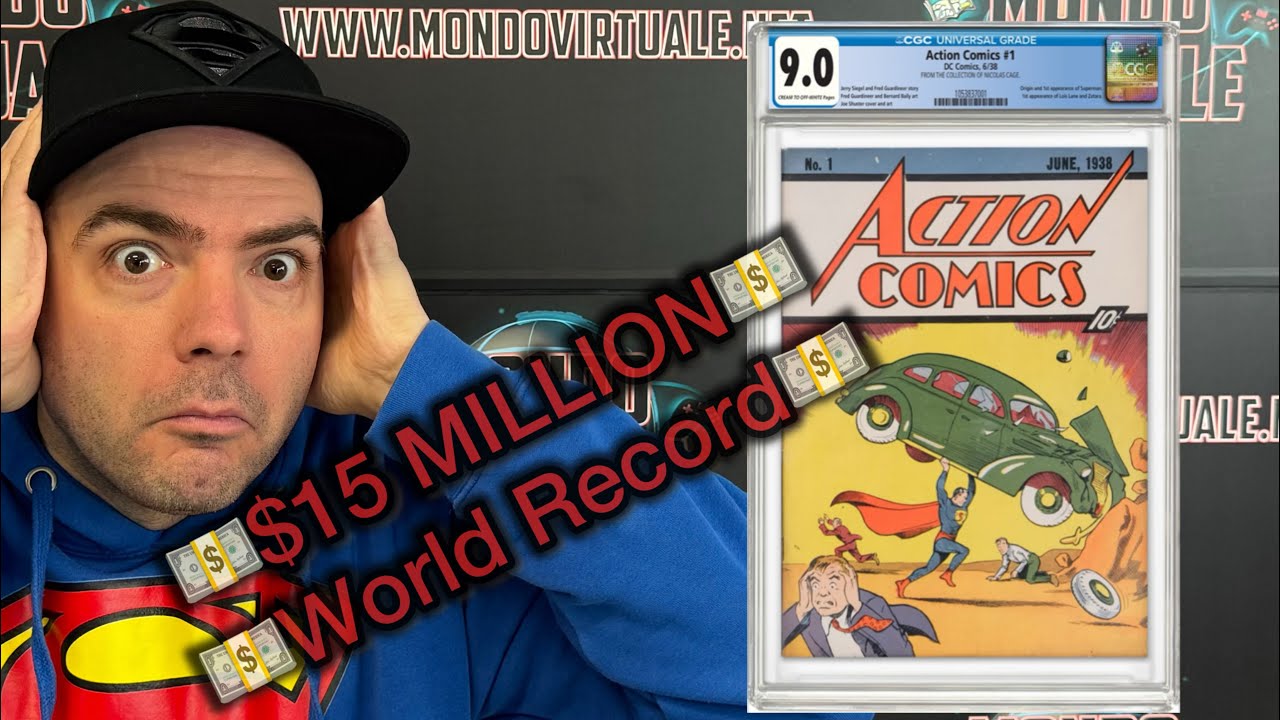 15 MILIONI DI DOLLARI PER UN FUMETTO - ACTION COMICS 1