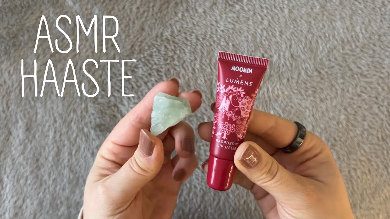 ASMR HAASTE - 10 tyypillistä tekijän tavaraa ✨
