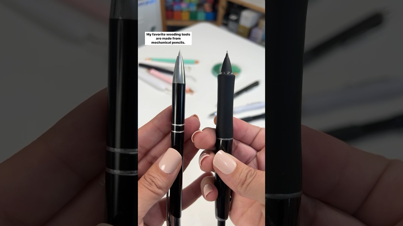 Craft Tool Hack 🖊️ Weeding Tools made from Mechanical Pencils