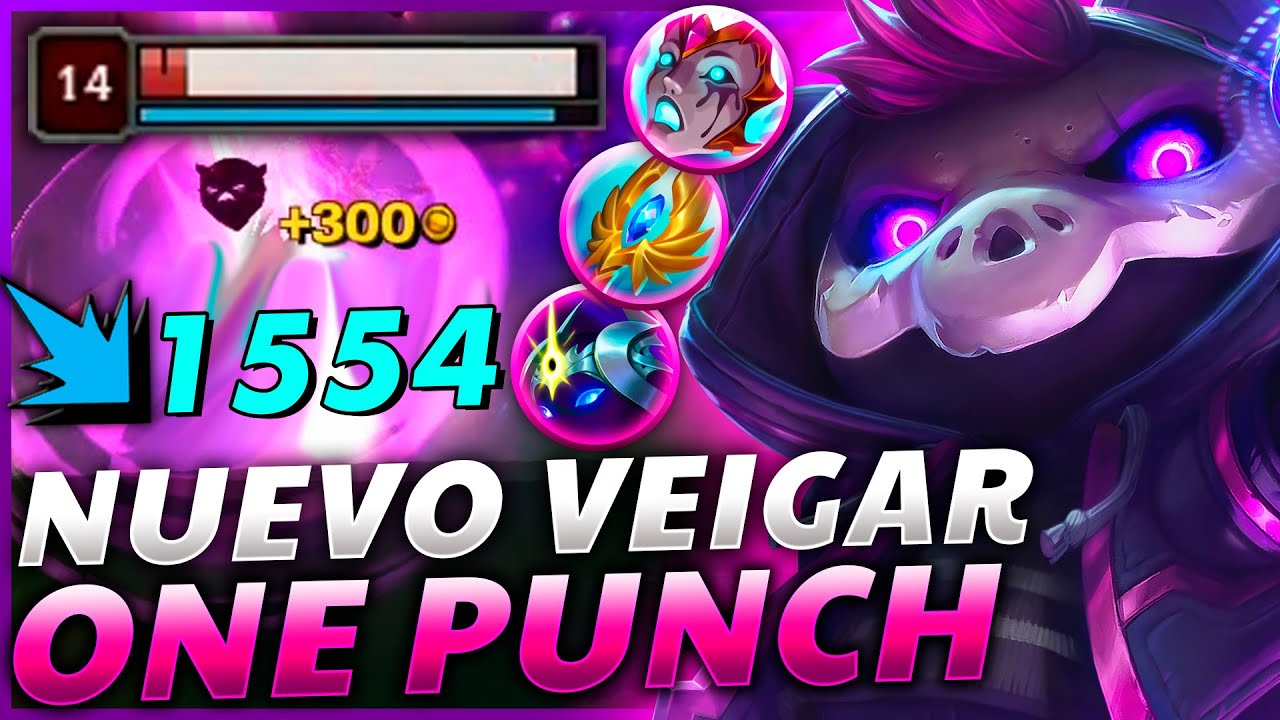 😱¡El *NUEVO VEIGAR* con 20 SEGUNDOS CD en la ULTI y +1300 AP! ASI es VEIGAR DOMADOR DE MONSTRUOS