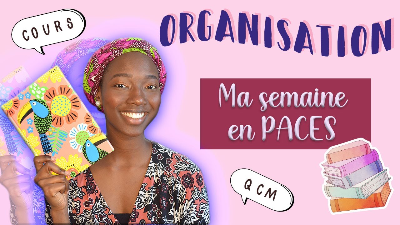 ORGANISATION : MA SEMAINE EN PACES (cours, tutorat...) | BlackAnnou