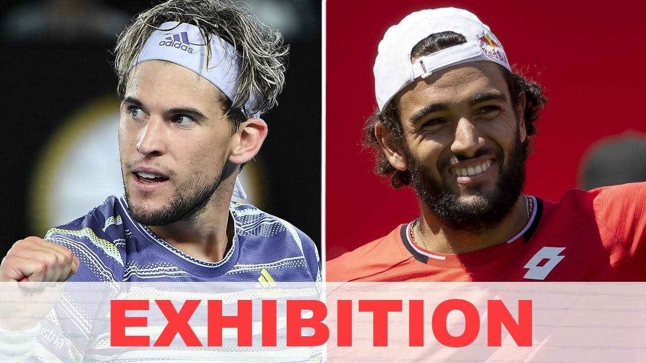 Dominic Thiem vs Matteo Berrettini EXHIBITION 2020