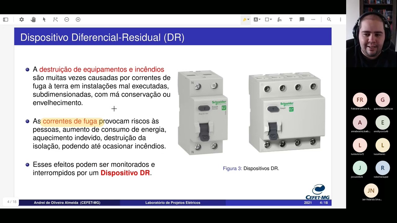 Projetos Elétricos | Aula 14 - Dispositivos DR e DPS