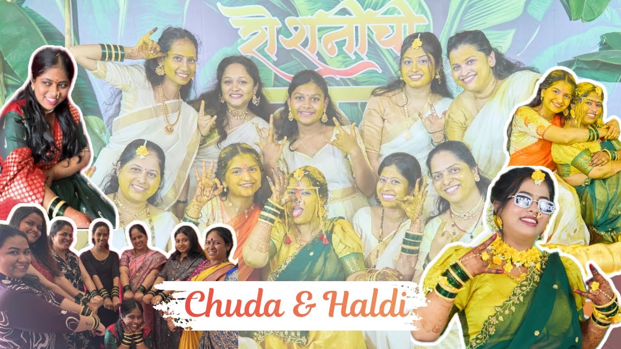 Shaadi Series : Ep 2 | Chuda & Haldi Vlog💛