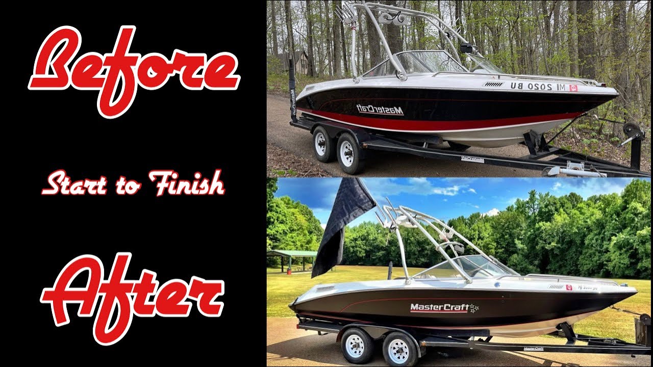 Refurbishing a 1988 Mastercraft Tristar 190 Start to Finish