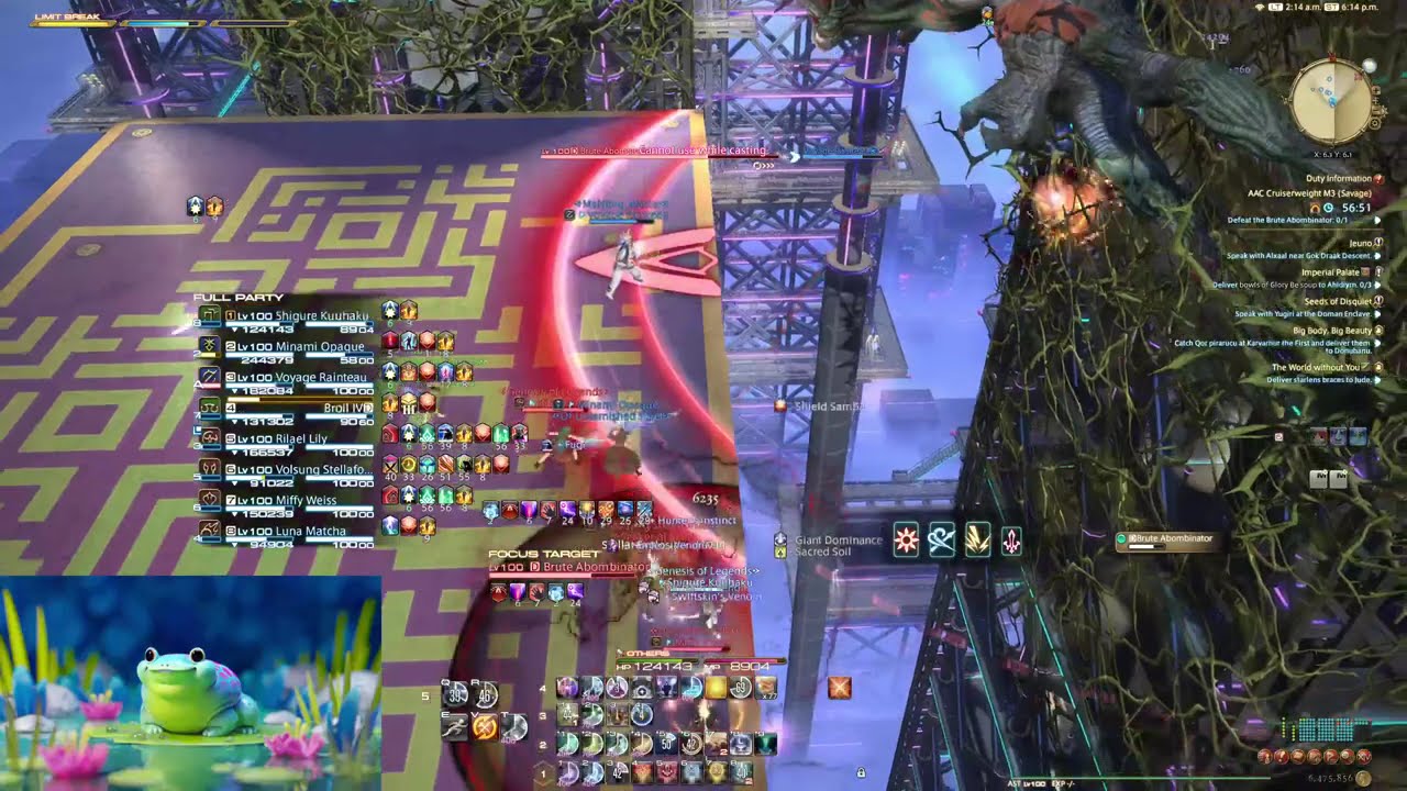 M7S ACARDION SAVAGE CRUISERWEIGHT first clear (FFXIV) AST POV