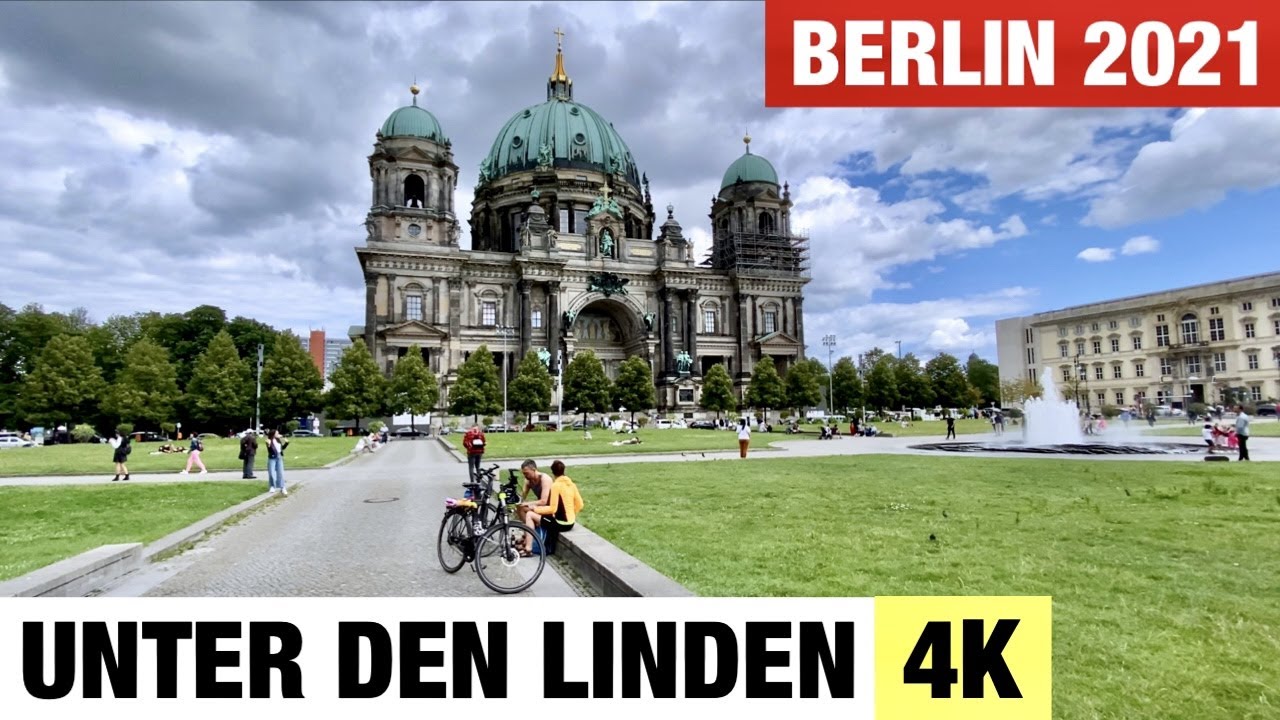 BERLIN, GERMANY 🇩🇪 [4K] Berlin Cathedral, Unter den Linden, Brandenburg Gate
