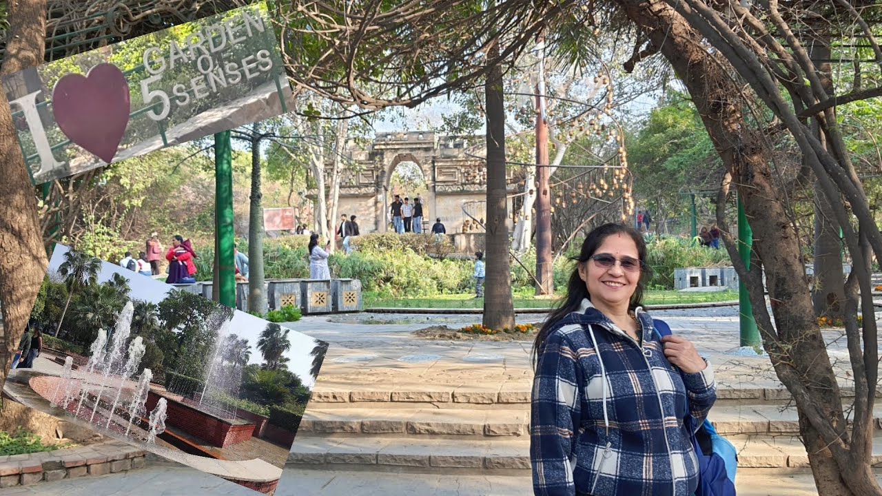 Five Senses 👩‍🌾of Garden🌻 Chale #Garden #park #nature #visit #explore #sakte #Garden of Five Senses 