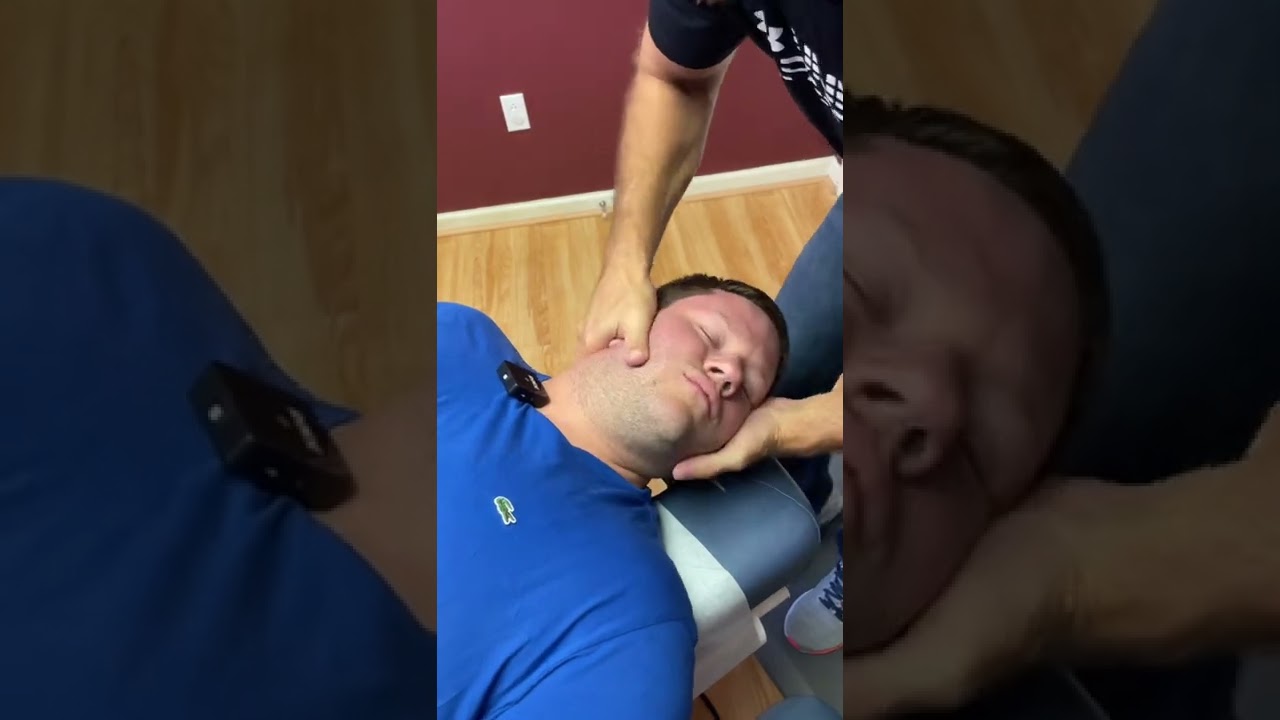 Laughing hard from neck pain leaving! 🤯