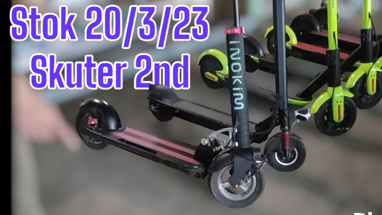 Skuter Listrik 2nd ada inokim quick & speedway