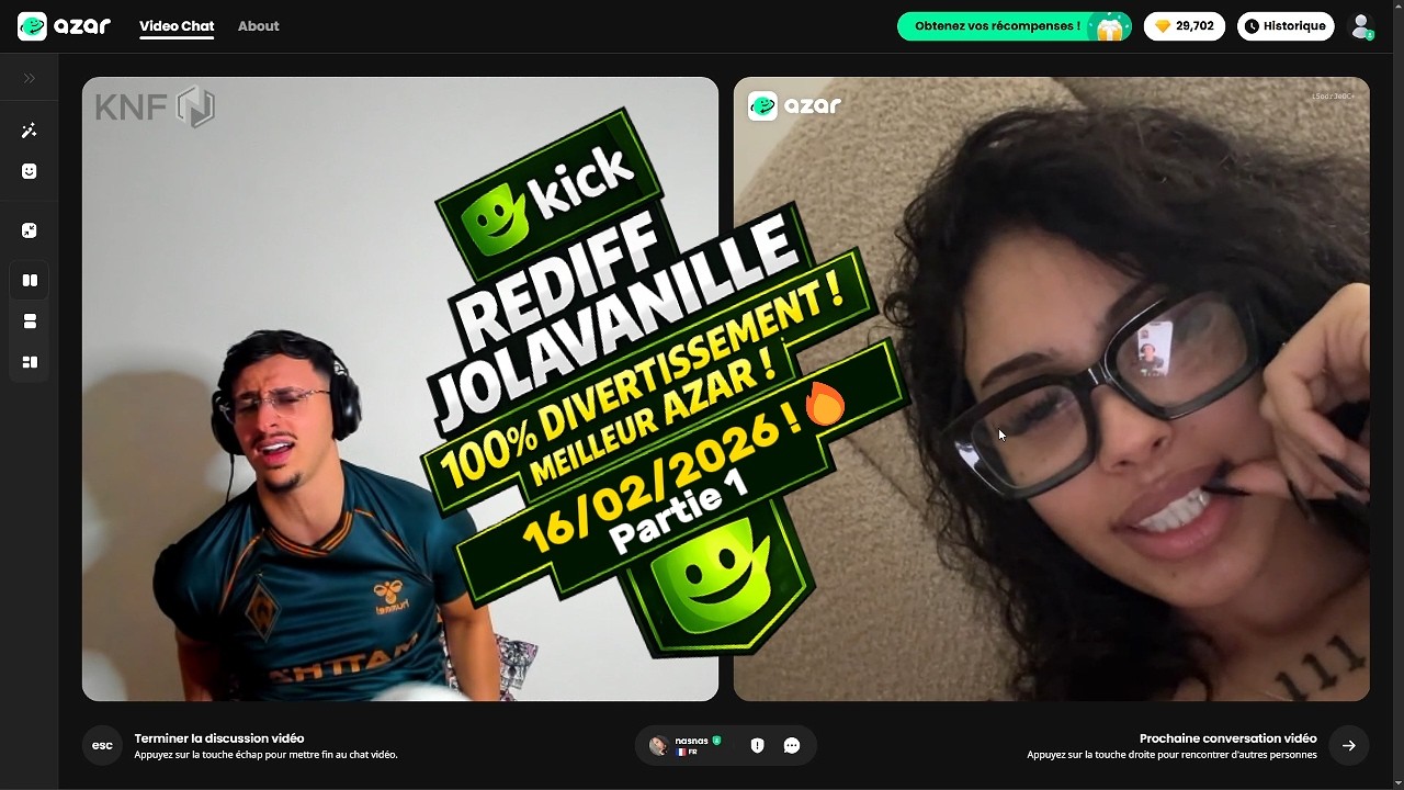 JOLAVANILLE LES MEILLEURS MOMENTS SUR AZAR 🤣🤣
