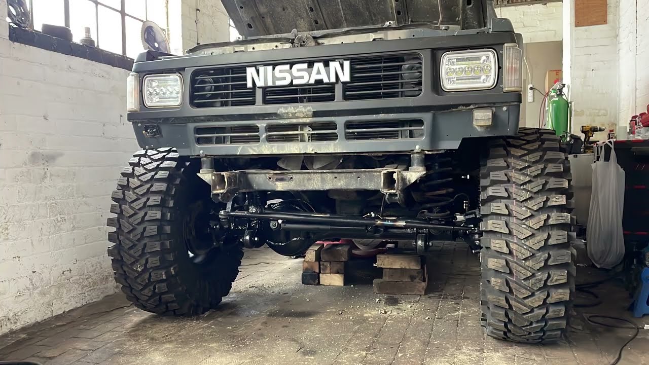 Nissan Patrol K260 Conversion To Y61 Axles With Coils And Y61 Steering Box,  Full Offroad Spec