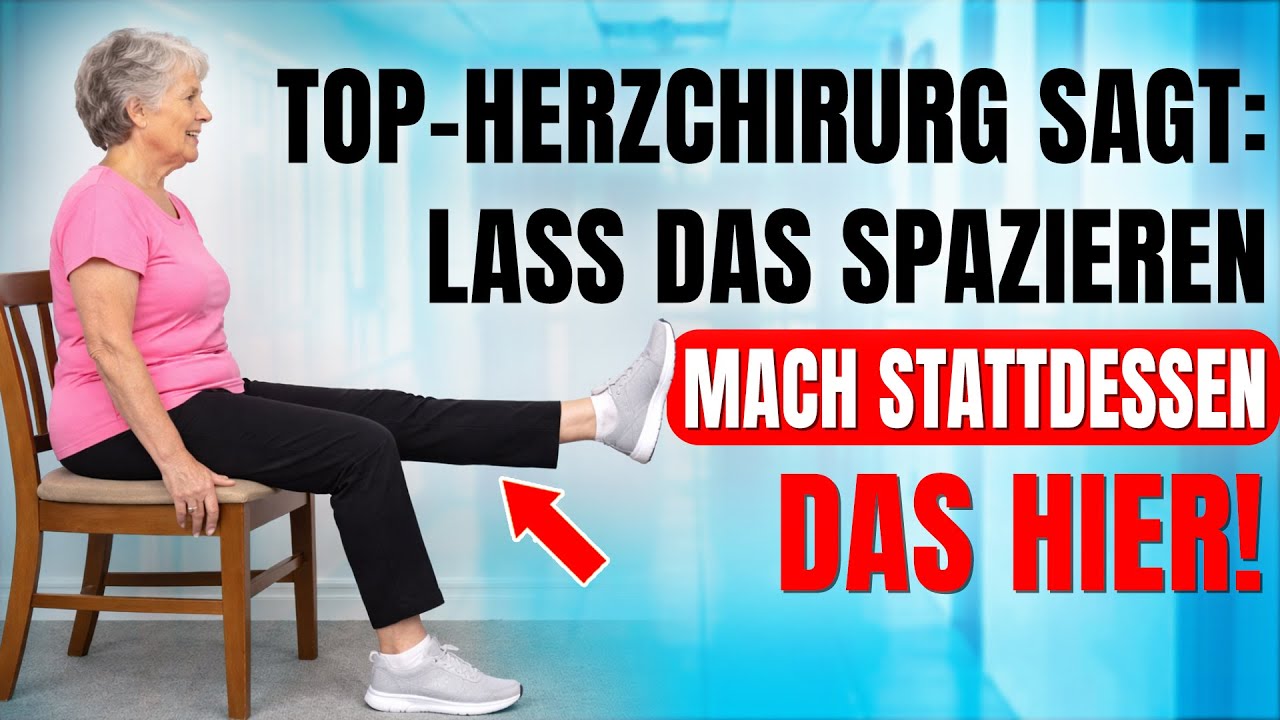 Chirurg enthüllt: Diese einfache Übung ist nach 60 besser als Spazierengehen