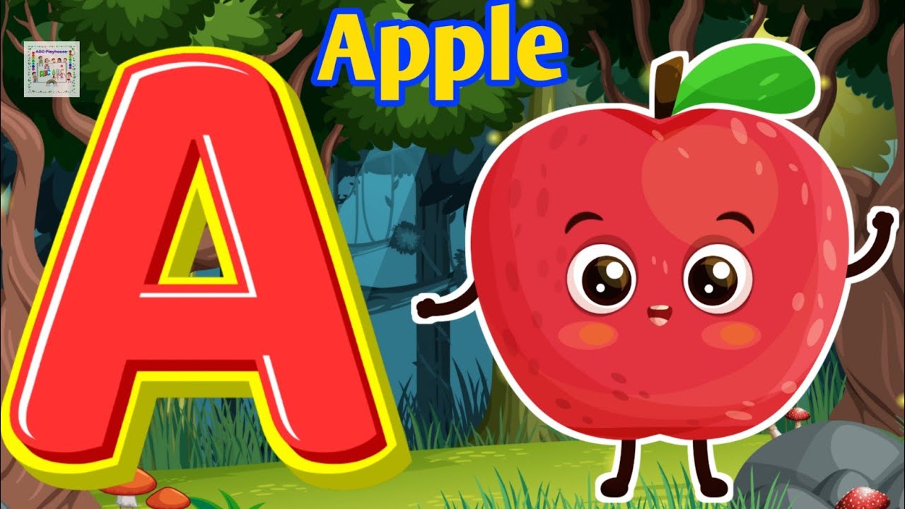 ABC Rhymes for Toddlers |A to Z ABC Phonics Song for Kids | Phonics Fun with A for Apple #kidssongs 