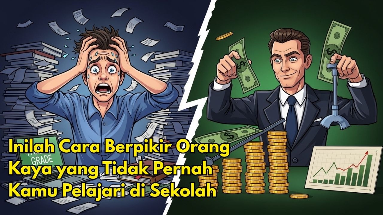 Inilah Cara Berpikir Orang Kaya yang Tidak Pernah Kamu Pelajari di Sekolah