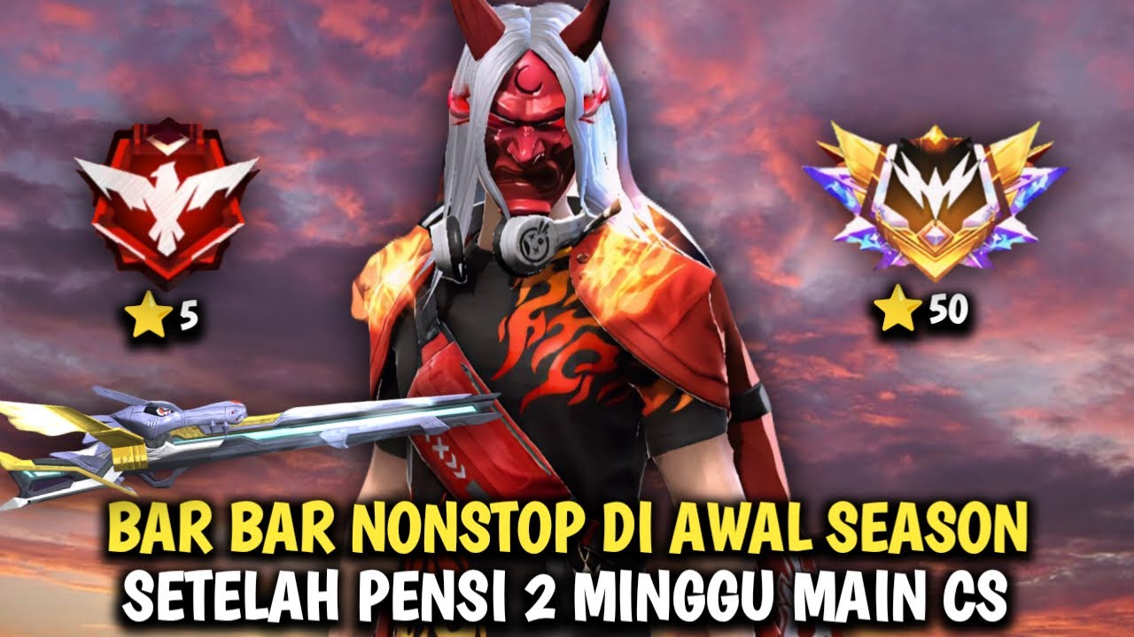 Namatin Free Fire Clash Squad Bar Bar Di Awal Season Sampai Grandmaster 
