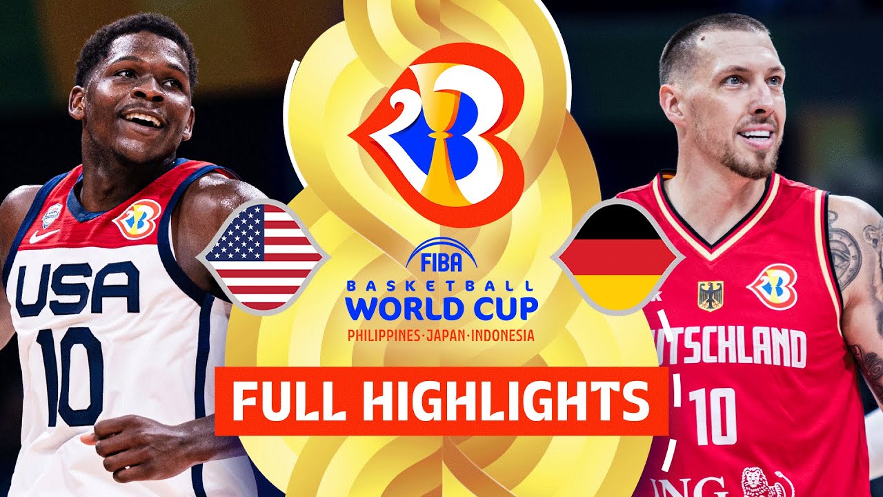 USA 🇺🇸 vs Germany 🇩🇪 | Full Game Highlights | FIBA Basketball World Cup 2023