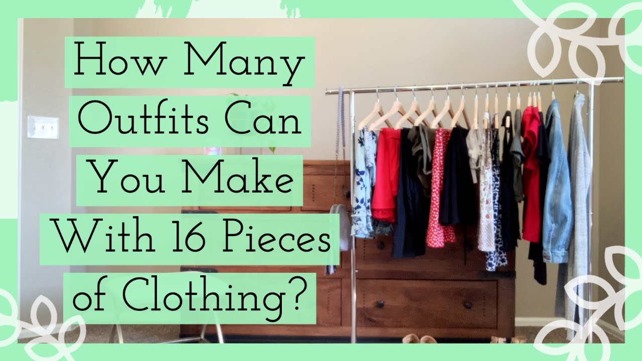 A Capsule Wardrobe With Color? | 16 Piece Capsule Wardrobe Look Book!