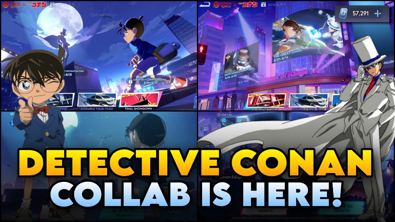 How Much is Detective Conan Skins Cost? | Full Event Breakdown | Honor of Kings