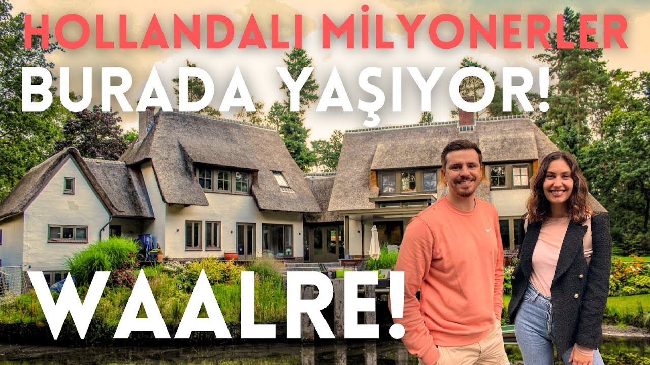 WAALRE: Hollandalı Milyonerler Nerede Yaşıyor? Ev Fiyatları! #waalre #eindhoven #hollanda