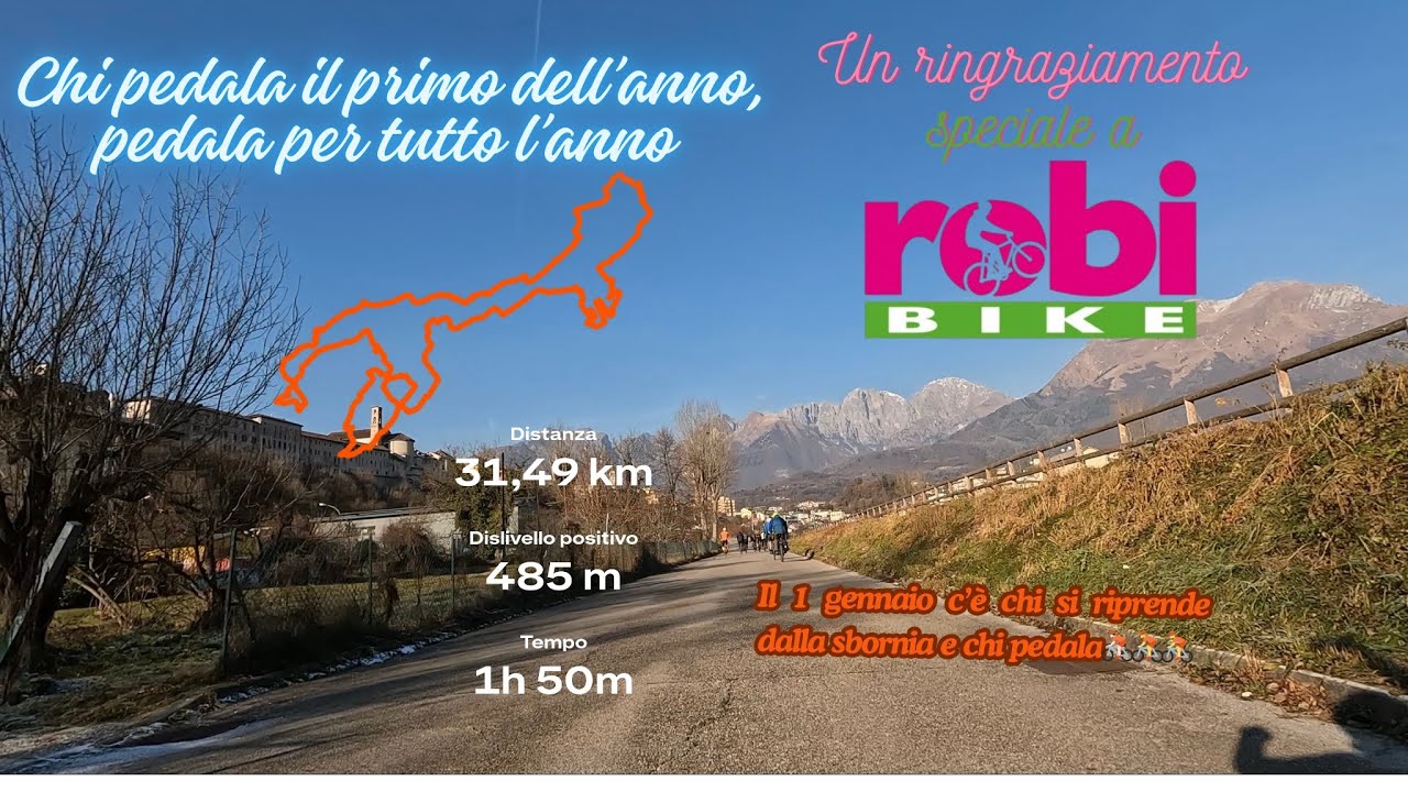 Prima pedalata del 2026 